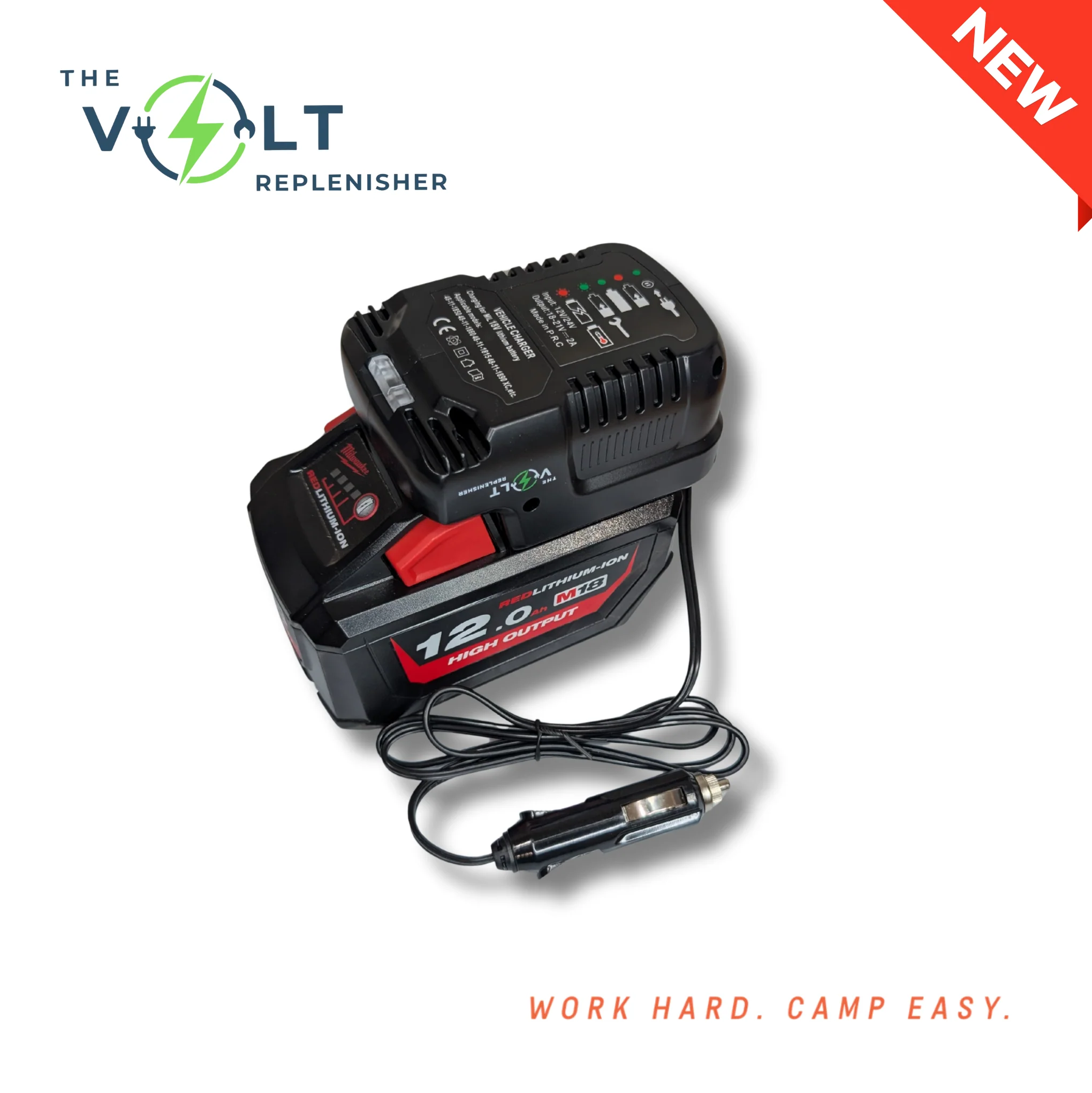 The Volt Replenisher - 12V Tool Battery Vehicle Charger - Image 3