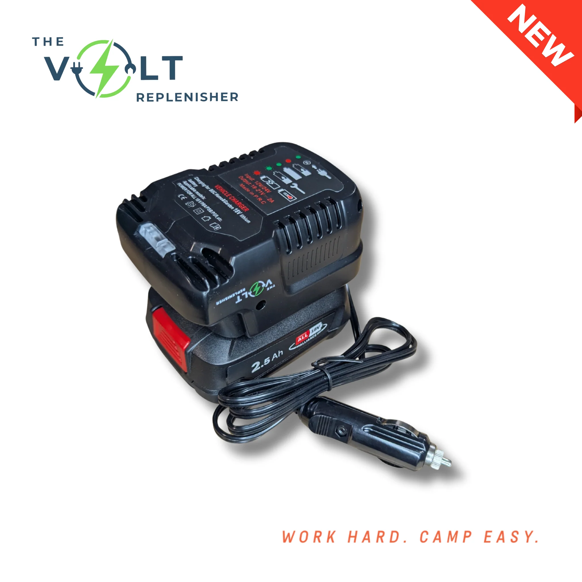 The Volt Replenisher - 12V Tool Battery Vehicle Charger - Image 8