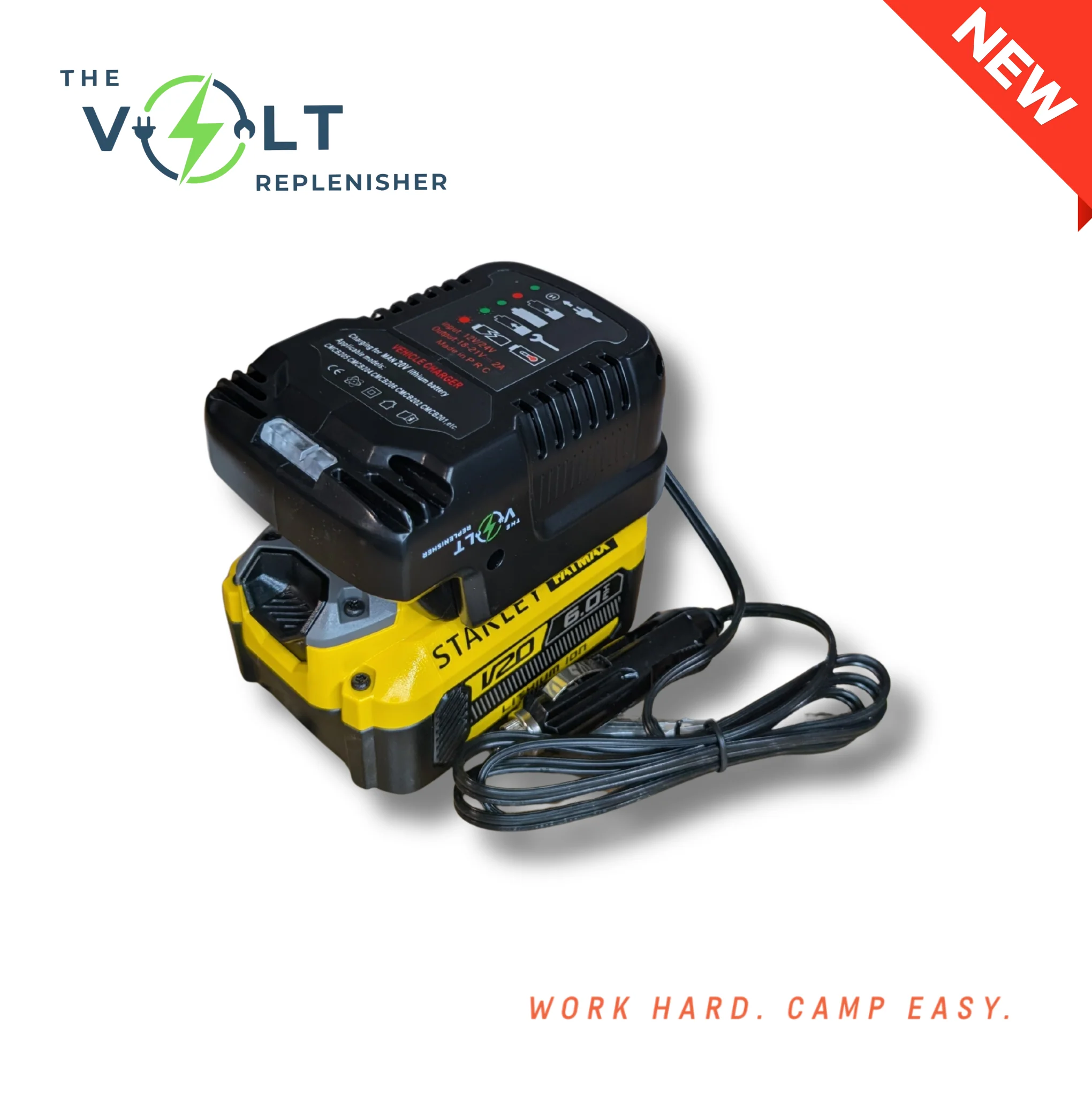 The Volt Replenisher - 12V Tool Battery Vehicle Charger - Image 9